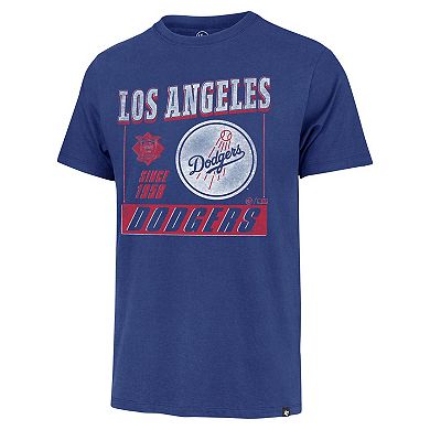 Men's '47 Royal Los Angeles Dodgers Outlast Franklin T-Shirt