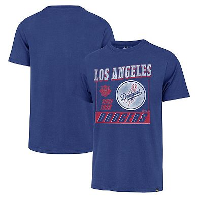 Men's '47 Royal Los Angeles Dodgers Outlast Franklin T-Shirt