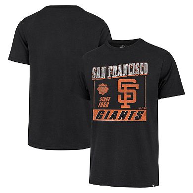 Men's '47 Black San Francisco Giants Outlast Franklin T-Shirt