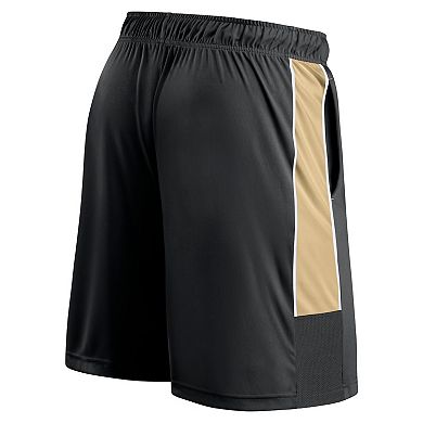 Men's Fanatics Branded  Black New Orleans Saints Win The Match Shorts