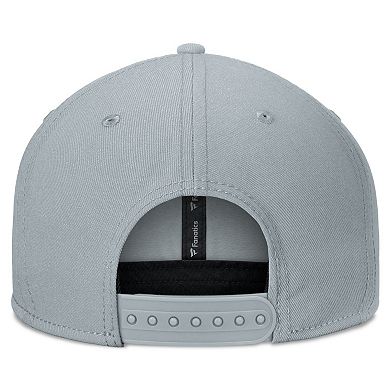 Men's Fanatics Branded Gray Nashville SC Smoke Snapback Hat