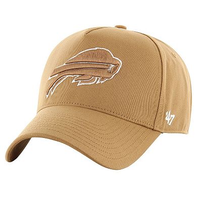 Men's '47 Tan Buffalo Bills Ballpark MVP Adjustable Hat