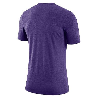 Men's Nike Purple LSU Tigers Retro Tri-Blend T-Shirt