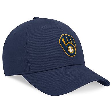 Men's Nike Navy Milwaukee Brewers Club Adjustable Hat