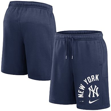 Men's Nike Navy New York Yankees Arched Kicker Shorts