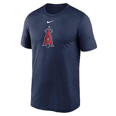 Men's Nike  Navy Los Angeles Angels Legend Fuse Large Logo Performance T-Shirt