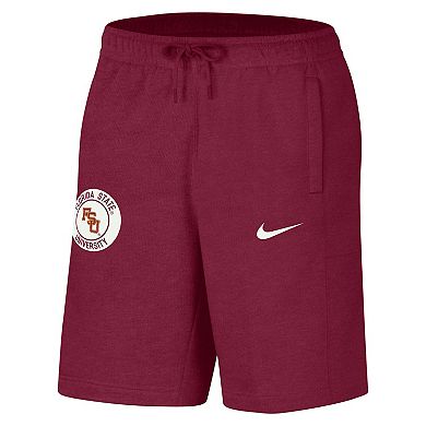 Men's Nike Garnet Florida State Seminoles Logo Shorts