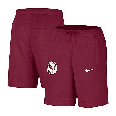 Men's Nike Garnet Florida State Seminoles Logo Shorts