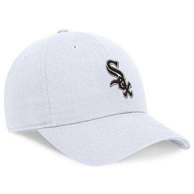 Men's Nike White Chicago White Sox Evergreen Club Adjustable Hat
