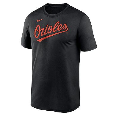 Men's Nike Black Baltimore Orioles Fuse Legend T-Shirt