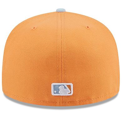 Men's New Era Orange/Light Blue St. Louis Cardinals Spring Color Basic Two-Tone 59FIFTY Fitted Hat