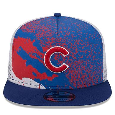 Men's New Era Royal Chicago Cubs Court Sport 9FIFTY Snapback Hat