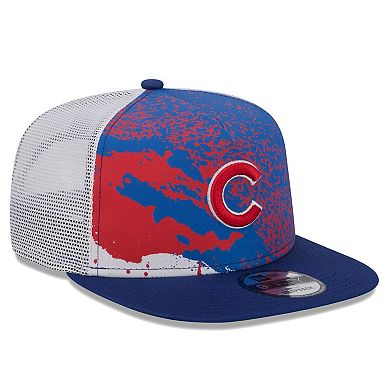 Men's New Era Royal Chicago Cubs Court Sport 9FIFTY Snapback Hat