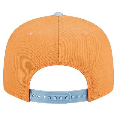 Men's New Era Orange/Light Blue Los Angeles Lakers 2-Tone Color Pack 9FIFTY Snapback Hat