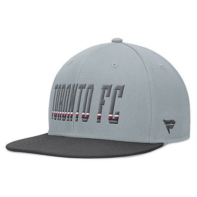 Men's Fanatics Gray Toronto FC Smoke Snapback Hat