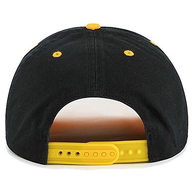 Men's '47 Black Pittsburgh Pirates  Double Headed Baseline Hitch Adjustable Hat
