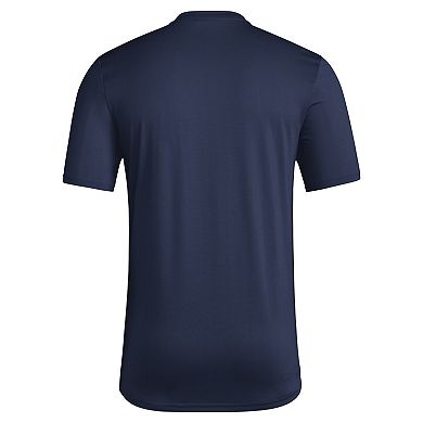 Men's adidas Navy FC Dallas 2024 Jersey Hook AEROREADY T-Shirt