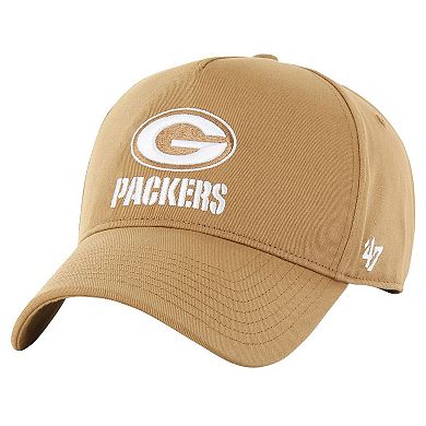 Men's '47 Tan Green Bay Packers Ballpark MVP Adjustable Hat