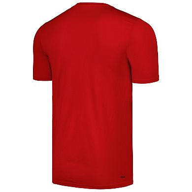 Men's adidas Red Orlando City SC 2024 Jersey Hook AEROREADY T-Shirt