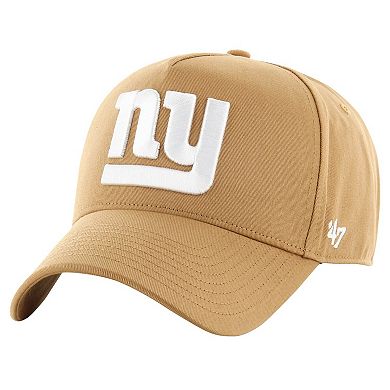Men's '47 Tan New York Giants Ballpark MVP Adjustable Hat