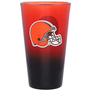 Cleveland Browns 16oz. Ombre Pint Glass
