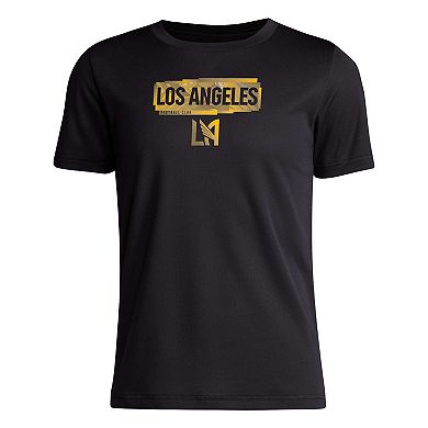 Youth adidas Black LAFC Local Pop T-Shirt