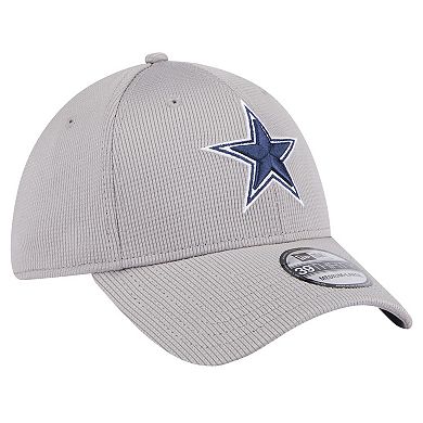 Men's New Era Gray Dallas Cowboys Active 39THIRTY Flex Hat