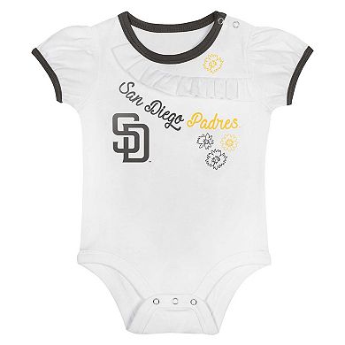Infant San Diego Padres Sweet Bodysuit & Skirt Set