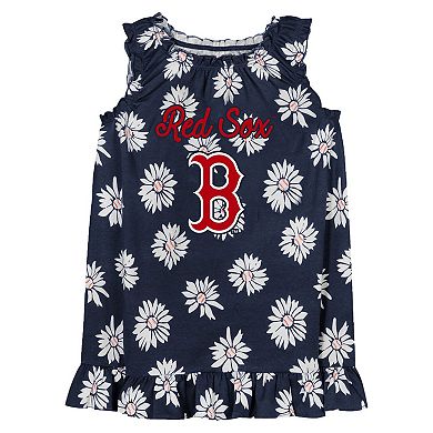 Infant Fanatics Branded Navy Boston Red Sox Hop Skip Diaper Cover Set
