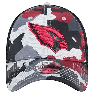 Men's New Era Camo/Black Arizona Cardinals Active 39THIRTY Flex Hat