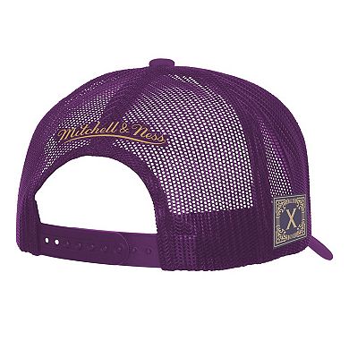 Men's Mitchell & Ness Purple Orlando City SC 10th Anniversary Trucker Adjustable Hat