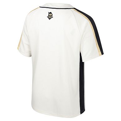 Men's Colosseum Cream UCF Knights Ruth Button-Up Baseball Jersey