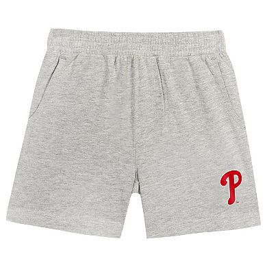 Preschool Fanatics Branded Philadelphia Phillies Loaded Base T-Shirt & Shorts Set