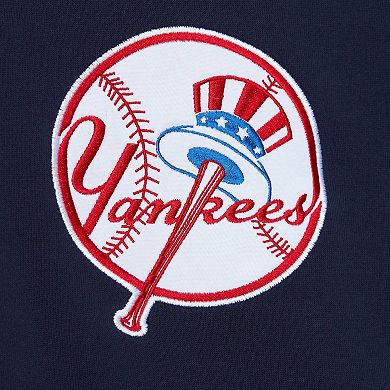 Men's Mitchell & Ness Navy New York Yankees Team OG 2.0 Current Logo Pullover Hoodie