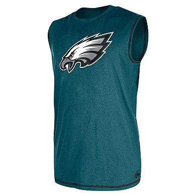 Men's New Era Midnight Green Philadelphia Eagles Tank Top