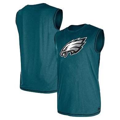 Men's New Era Midnight Green Philadelphia Eagles Tank Top