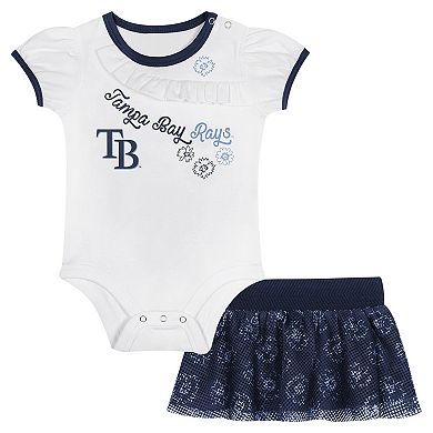 Newborn & Infant Tampa Bay Rays Sweet Bodysuit & Skirt Set