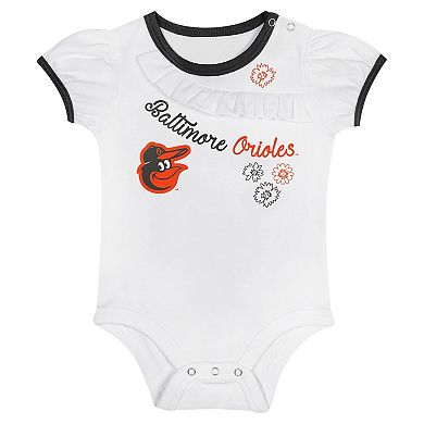 Newborn & Infant Baltimore Orioles Sweet Bodysuit & Skirt Set