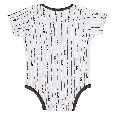 Newborn & Infant Gray/White San Diego Padres Two-Pack Play Ball Bodysuit Set