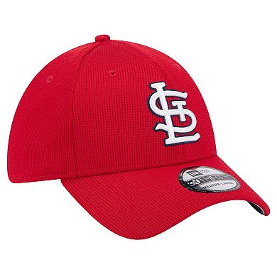 Men's New Era Red St. Louis Cardinals Active Pivot 39THIRTY Flex Hat