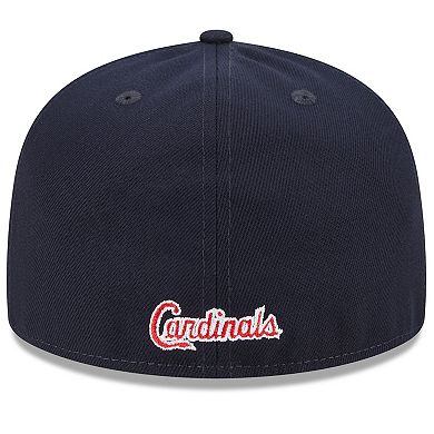 Men's New Era Red/Navy St. Louis Cardinals Gameday Sideswipe 59FIFTY Fitted Hat