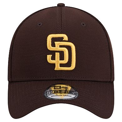 Men's New Era Brown San Diego Padres Active Pivot 39THIRTY Flex Hat