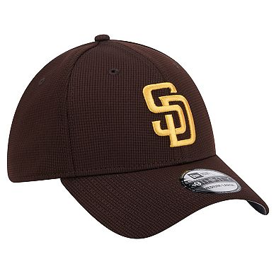 Men's New Era Brown San Diego Padres Active Pivot 39THIRTY Flex Hat