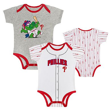 Infant Philadelphia Phillies Play Ball 2-Pack Bodysuit Set