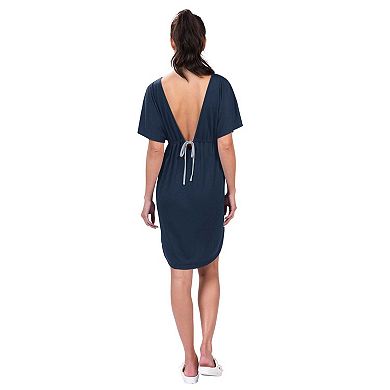 Women's G-III 4Her by Carl Banks Navy Dallas Cowboys Versus Swim Cover-Up