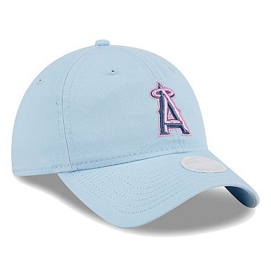 Women's New Era Los Angeles Angels Multi Light Blue 9TWENTY Adjustable Hat