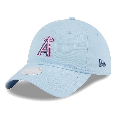 Women's New Era Los Angeles Angels Multi Light Blue 9TWENTY Adjustable Hat