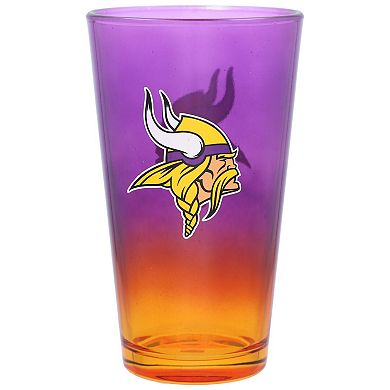 Minnesota Vikings 16oz. Ombre Pint Glass