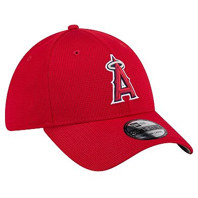 Men's New Era Red Los Angeles Angels Active Pivot 39THIRTY Flex Hat