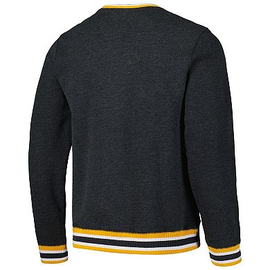 Men's New Era Black Pittsburgh Steelers Pullover Sweatshirt